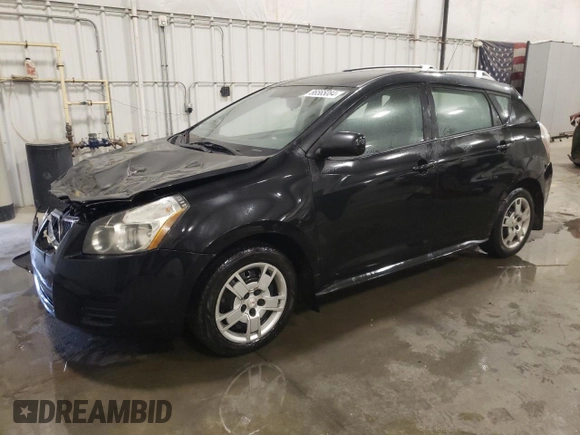 2010 Pontiac Vibe with VIN 5Y2SM6E0XAZ418314, listed as a Copart auction lot 86565084 with 220,876 mi miles and Salvage Title. Bid and sale history available at carsss.com. Image 1.