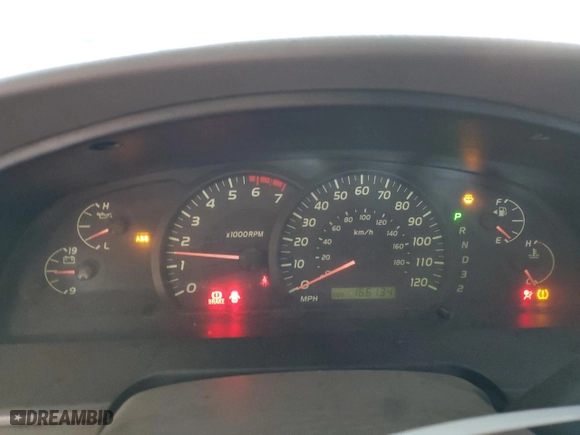 2005 Toyota Tundra SR5 with VIN 5TBET34125S475745, listed as a Copart auction lot 49740005 with 166,134 mi miles and Salvage Title. Bid and sale history available at carsss.com. Image 9.