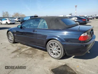2002 BMW 3 Series M3 with VIN WBSBR93452EX22242, listed as a Copart auction lot 80127394 with 176,639 mi miles and Clean Title. Bid and sale history available at carsss.com. Image 2.