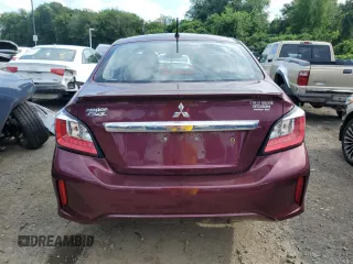 2024 Mitsubishi Mirage ES with VIN ML32FUFJXRHF11136, listed as a Copart auction lot 62685655 with 11,207 mi miles and Salvage title. Bid and sale history available at DreamBid. Image 6.