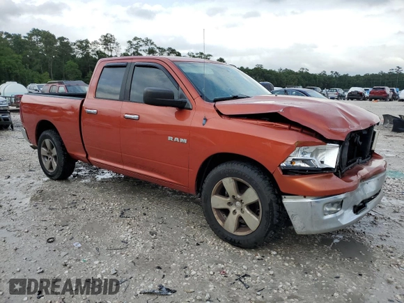 2009 Dodge 1500 SLT with VIN 1D3HB18P59S773477, listed as a Copart auction lot 53988865 with 308,883 mi miles and Salvage Title. Bid and sale history available at carsss.com. Image 4.