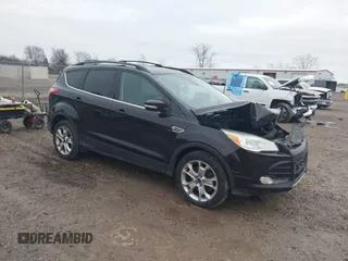 2013 Ford Escape SEL with VIN 1FMCU9H95DUC64995, listed as a IAAI auction lot 40821020 with 120,114 mi miles. Bid and sale history available at carsss.com. Image 1.