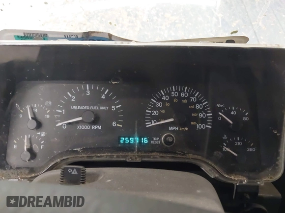 1998 Jeep Cherokee Sport with VIN 1J4FJ68S5WL284937, listed as a IAAI auction lot 41984490 with 259,716 mi miles and . Bid and sale history available at DreamBid. Image 7.