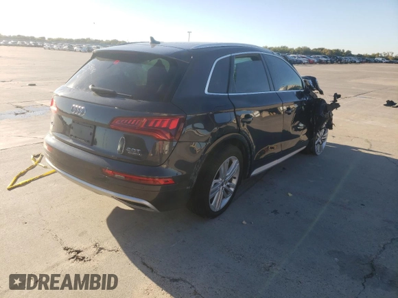 2018 Audi Q5 Premium Plus with VIN WA1BNAFY7J2204890, listed as a Copart auction lot 65254672 with 66,995 mi miles. Bid and sale history available at carsss.com. Image 4.
