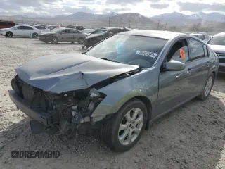 2007 Nissan Maxima 3.5 SL with VIN 1N4BA41E27C839170, listed as a Copart auction lot 48003525 with 0 mi miles and Salvage Title. Bid and sale history available at carsss.com. Image 1.