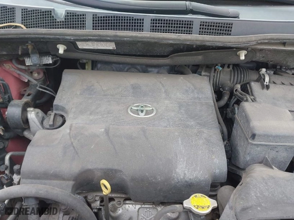 2014 Toyota Sienna LE AAS with VIN 5TDKK3DC6ES433383, listed as a IAAI auction lot 41607527 with 115,235 mi miles. Bid and sale history available at carsss.com. Image 10.