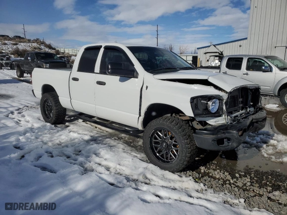 2008 Dodge Ram 1500 SLT with VIN 1D7HU18238J207111, listed as a Copart auction lot 44799335 with 199,286 mi miles and Salvage Title. Bid and sale history available at carsss.com. Image 4.