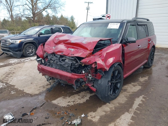 2016 Ford Flex SEL with VIN 2FMGK5C87GBA03604, listed as a IAAI auction lot 41345702 with 125,424 mi miles. Bid and sale history available at carsss.com. Image 6.
