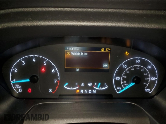 2023 Ford Transit Passenger XL with VIN 1FBAX2C81PKB30711, listed as a Copart auction lot 77797054 with 18,161 mi miles and Clean Title. Bid and sale history available at DreamBid. Image 9.