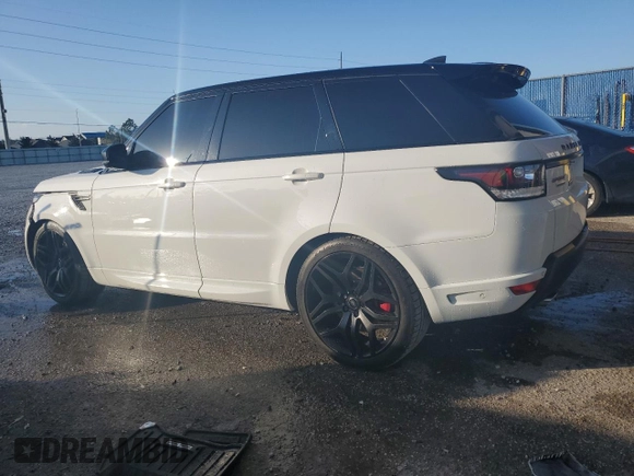 2017 Land Rover Range Rover Sport Autobiography with VIN SALWV2FE8HA150124, listed as a Copart auction lot 86993104 with 72,482 mi miles and Salvage Title. Bid and sale history available at carsss.com. Image 2.