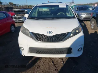 2014 Toyota Sienna SE with VIN 5TDXK3DC1ES503751, listed as a IAAI auction lot 41709975 with 229,771 mi miles and . Bid and sale history available at DreamBid. Image 12.