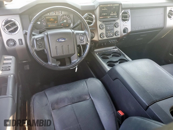 2016 Ford F-250 Lariat with VIN 1FT7W2BT2GEC68805, listed as a Copart auction lot 60745445 with 141,617 mi miles and Salvage title. Bid and sale history available at DreamBid. Image 8.