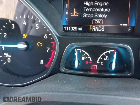 2018 Ford Escape SE with VIN 1FMCU0GD5JUC46932, listed as a IAAI auction lot 41749296 with 111,236 mi miles. Bid and sale history available at carsss.com. Image 16.