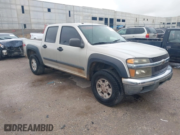 2006 Chevrolet Colorado 3LT with VIN 1GCDT136768212645, listed as a IAAI auction lot 42706198 with 113,559 mi miles and . Bid and sale history available at DreamBid. Image 1.