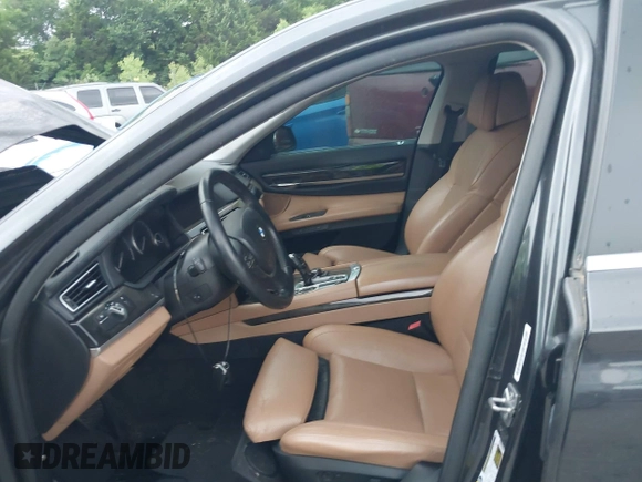 2012 BMW 7 Series 740Li with VIN WBAKB4C54CC576515, listed as a IAAI auction lot 42425218 with Not provided miles and . Bid and sale history available at DreamBid. Image 5.