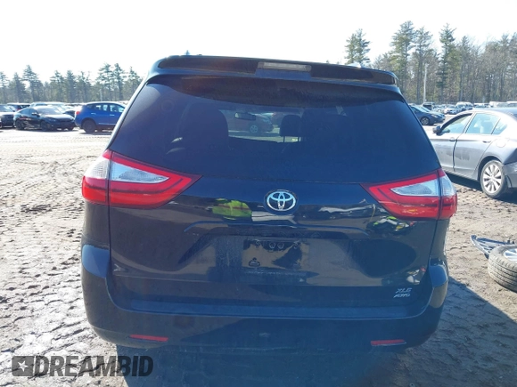2017 Toyota Sienna XLE with VIN 5TDDZ3DC8HS166143, listed as a IAAI auction lot 41739916 with 132,948 mi miles and . Bid and sale history available at DreamBid. Image 17.