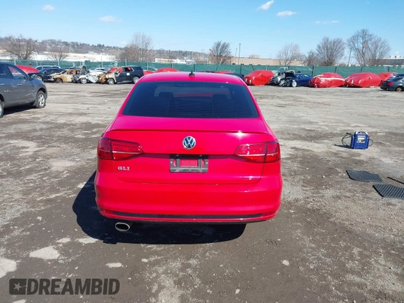 2015 Volkswagen Jetta Sedan 2.0T GLI SE with VIN 3VW5T7AJ2FM293898, listed as a IAAI auction lot 41753985 with 129,516 mi miles. Bid and sale history available at carsss.com. Image 17.