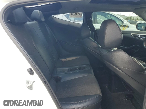 2013 Hyundai Veloster w/Gray Int with VIN KMHTC6AD7DU136483, listed as a Copart auction lot 56803725 with 159,794 mi miles and Salvage title. Bid and sale history available at DreamBid. Image 10.