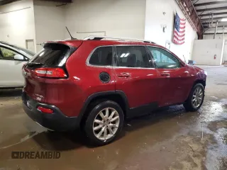 2014 Jeep Cherokee Limited z VIN 1C4PJMDB0EW242953, wystawiony jako Copart lot #47813875 z przebiegiem 159 424 mil mil oraz Czysty tytuł • Clean title. Historia ofert i sprzedaży dostępna na DreamBid. Obrazek 3.