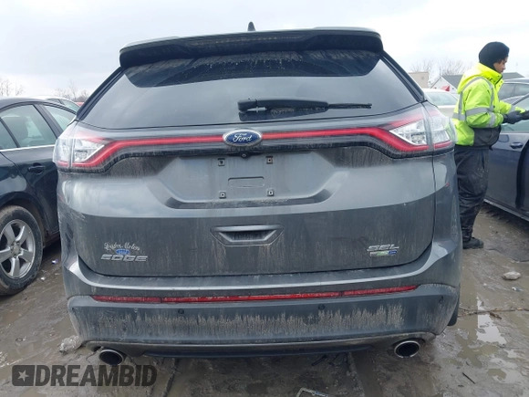 2018 Ford Edge SEL with VIN 2FMPK4J92JBC05537, listed as a IAAI auction lot 41677902 with 71,476 mi miles. Bid and sale history available at carsss.com. Image 16.