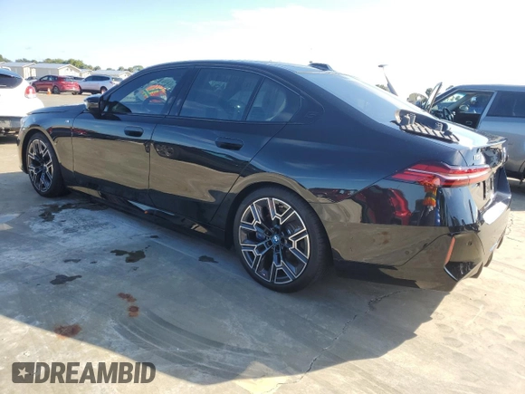 2024 BMW i5 M60 z VIN WBY43FK00RCP12947, wystawiony jako Copart lot #73754024 z przebiegiem Nie podano mil oraz Szkoda całkowita • Salvage title. Historia ofert i sprzedaży dostępna na DreamBid. Obrazek 2.
