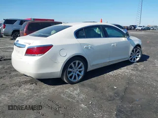 2011 Buick LaCrosse CXS with VIN 1G4GE5ED1BF192324, listed as a IAAI auction lot 41410677 with 203,186 mi miles and . Bid and sale history available at DreamBid. Image 4.