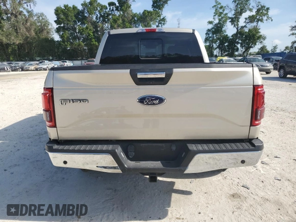 2017 Ford F-150 XL with VIN 1FTEW1EG3HFB06449, listed as a Copart auction lot 53503655 with 62,539 mi miles and Salvage Title. Bid and sale history available at carsss.com. Image 6.