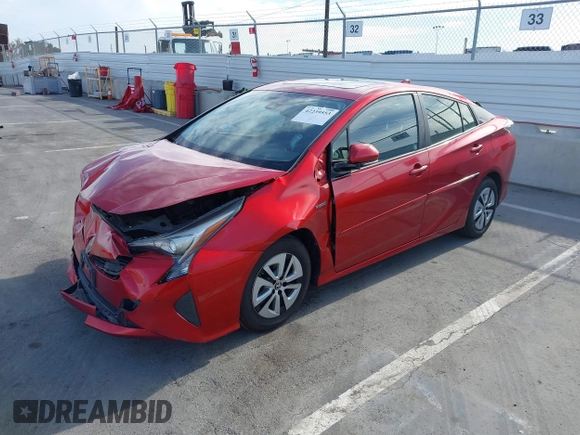 2016 Toyota Prius Four z VIN JTDKARFU3G3506953, wystawiony jako IAAI lot #42239553 z przebiegiem 63 011 mil mil oraz . Historia ofert i sprzedaży dostępna na DreamBid. Obrazek 18.