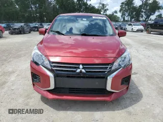 2021 Mitsubishi Mirage ES with VIN ML32FUFJ3MHF07244, listed as a Copart auction lot 59091725 with 44,793 mi miles and Salvage title. Bid and sale history available at DreamBid. Image 5.