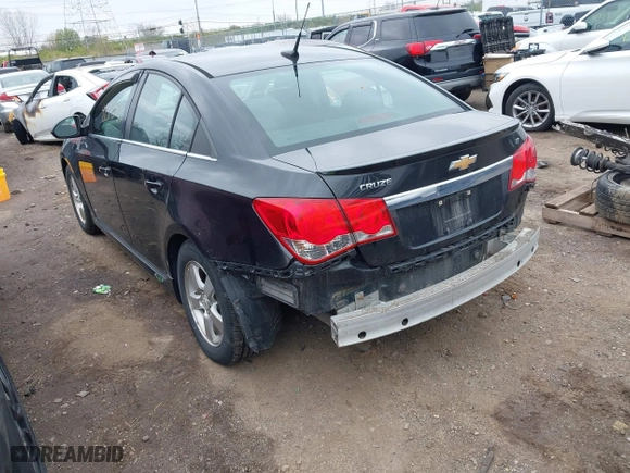 2014 Chevrolet Cruze 1LT with VIN 1G1PC5SB2E7149180, listed as a IAAI auction lot 42010987 with 122,787 mi miles. Bid and sale history available at carsss.com. Image 3.