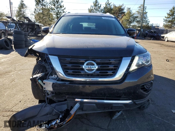 2020 Nissan Pathfinder S with VIN 5N1DR2AM0LC637392, listed as a Copart auction lot 83406504 with 82,841 mi miles and Salvage Title. Bid and sale history available at carsss.com. Image 5.
