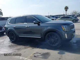 2020 Kia Telluride SX with VIN 5XYP5DHC6LG053984, listed as a IAAI auction lot 42081297 with 95,187 mi miles and . Bid and sale history available at DreamBid. Image 13.
