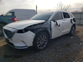 2021 Mazda CX-9 Carbon Edition with VIN JM3TCADY0M0501249, listed as a Copart auction lot 48325835 with 50,243 mi miles and Salvage Title. Bid and sale history available at carsss.com. Image 1.