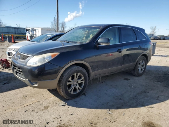 2008 Hyundai Veracruz GLS with VIN KM8NU73C68U040544, listed as a Copart auction lot 46532315 with 182,377 mi miles and Clean Title. Bid and sale history available at carsss.com. Image 1.