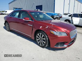 2019 Lincoln Continental Standard with VIN 1LN6L9PK9K5605553, listed as a Copart auction lot 74130284 with 17,492 mi miles and Non Repairable. Bid and sale history available at carsss.com. Image 4.