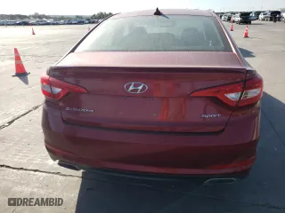 2015 Hyundai Sonata 2.4L Sport with VIN 5NPE34AF1FH177014, listed as a Copart auction lot 77470244 with 50,915 mi miles and Salvage Title. Bid and sale history available at carsss.com. Image 6.