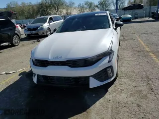 2025 Kia K5 GT-Line with VIN KNAG64J77S5306454, listed as a Copart auction lot 46196735 with 5,658 mi miles and Salvage Title. Bid and sale history available at carsss.com. Image 10.