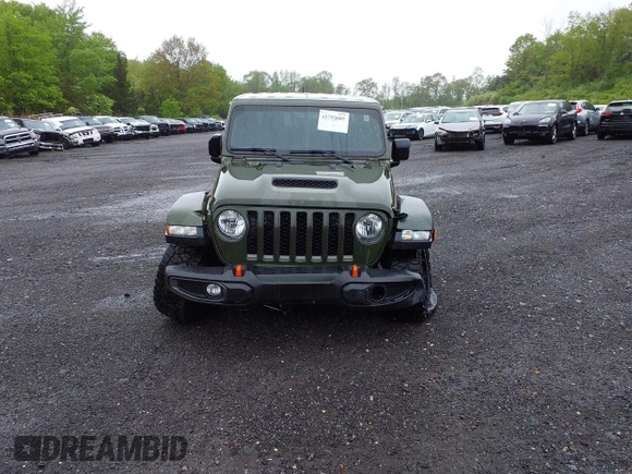 2023 Jeep Gladiator Mojave with VIN 1C6JJTEG6PL564504, listed as a IAAI auction lot 41752685 with 20,430 mi miles and . Bid and sale history available at DreamBid. Image 12.