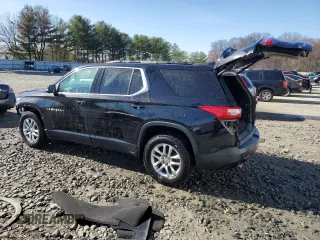 2021 Chevrolet Traverse LT Leather with VIN 1GNEVHKW3MJ196014, listed as a Copart auction lot 49678595 with 124,695 mi miles and Salvage Title. Bid and sale history available at carsss.com. Image 2.