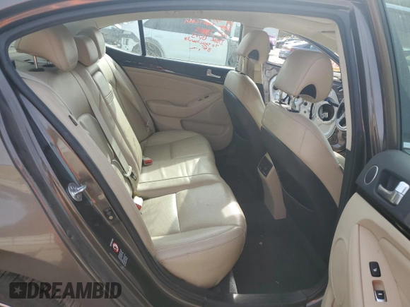 2014 Kia Cadenza Premium with VIN KNALN4D7XE5125317, listed as a Copart auction lot 78210314 with 121,594 mi miles and Salvage Title. Bid and sale history available at carsss.com. Image 10.