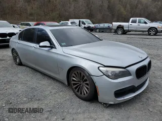 2014 BMW 7 Series ALPINA B7 xDrive with VIN WBAYF8C55ED142235, listed as a Copart auction lot 53257405 with Not Provided miles and Salvage Title. Bid and sale history available at carsss.com. Image 4.