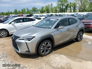 2020 Lexus UX with VIN JTHP9JBH5L2031684, listed as a Copart auction lot 51279303 with 20,411 mi miles. Bid and sale history available at carsss.com. Image 1.