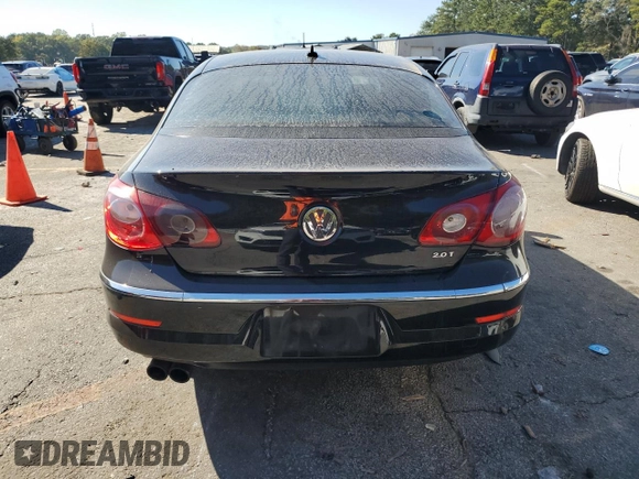 2011 Volkswagen CC Sport with VIN WVWMN7AN7BE710816, listed as a Copart auction lot 76972144 with 190,427 mi miles and Salvage Title. Bid and sale history available at DreamBid. Image 6.