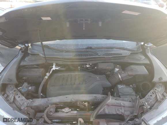 2018 Acura MDX with VIN 5J8YD4H37JL028991, listed as a Copart auction lot 46329955 with 53,397 mi miles and Salvage Title. Bid and sale history available at carsss.com. Image 12.