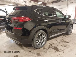 2021 Hyundai Tucson Limited with VIN KM8J3CAL6MU385001, listed as a IAAI auction lot 42230850 with 30,439 mi miles and . Bid and sale history available at DreamBid. Image 4.