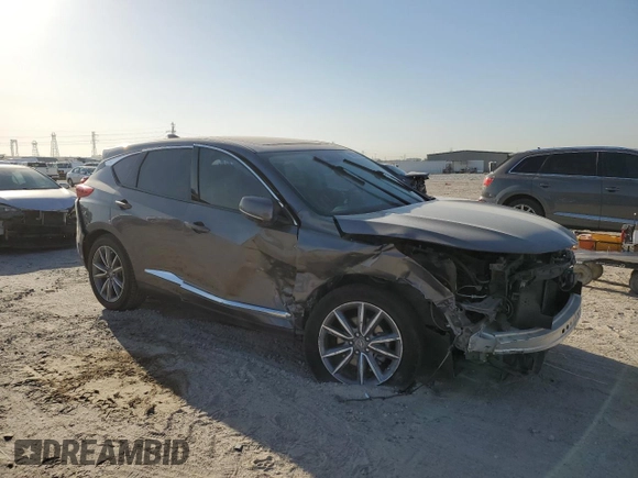 2019 Acura RDX w/Technology Pkg with VIN 5J8TC1H51KL000554, listed as a Copart auction lot 50079825 with 77,785 mi miles and Salvage Title. Bid and sale history available at carsss.com. Image 4.
