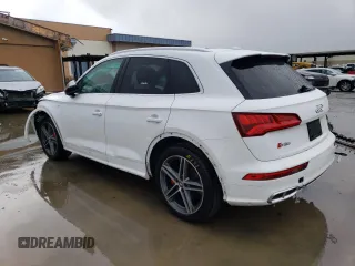 2018 Audi SQ5 Premium Plus with VIN WA1A4AFY9J2174211, listed as a Copart auction lot 44818213 with 48,868 mi miles. Bid and sale history available at carsss.com. Image 2.