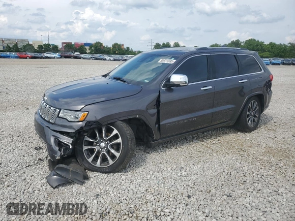 2017 Jeep Grand Cherokee Overland z VIN 1C4RJFCG1HC684826, wystawiony jako Copart lot #59971595 z przebiegiem 101 765 mil mil oraz Szkoda całkowita • Salvage title. Historia ofert i sprzedaży dostępna na DreamBid. Obrazek 1.