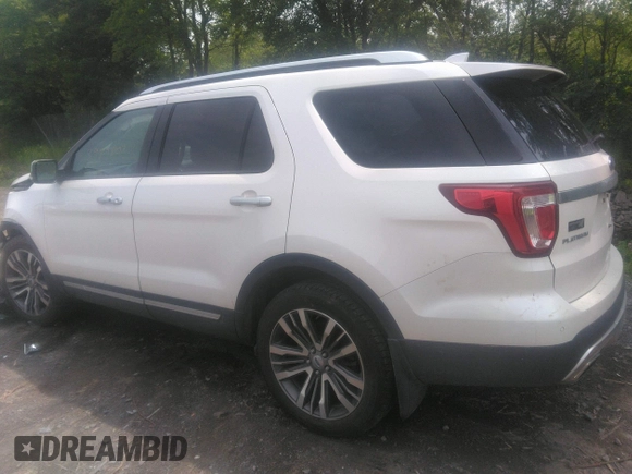 2017 Ford Explorer Platinum z VIN 1FM5K8HT9HGA06455, wystawiony jako IAAI lot #39898107 z przebiegiem 51 348 mil mil oraz . Historia ofert i sprzedaży dostępna na DreamBid. Obrazek 14.