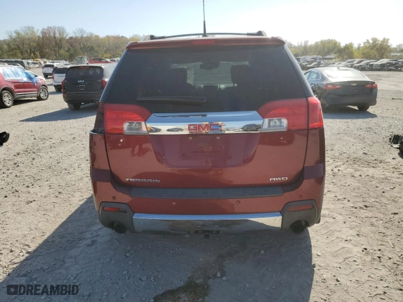 2012 GMC Terrain SLT-2 with VIN 2GKFLXE53C6365951, listed as a Copart auction lot 76827024 with 240,221 mi miles and Salvage Title. Bid and sale history available at carsss.com. Image 6.